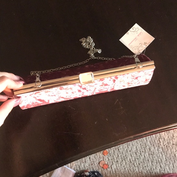 Soft pink/purple clutch - Picture 2 of 3